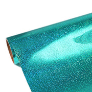 EagleVinyl Teal Sparkle Craft Vinyl